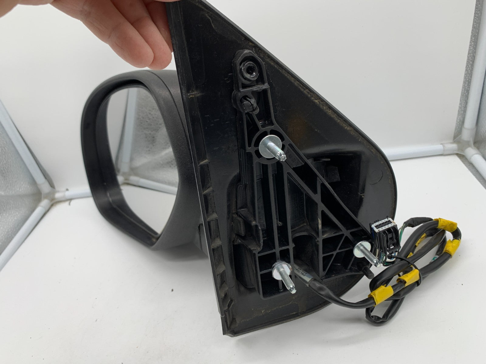 2007-2014 Chevrolet Silverado 1500 Driver Power Door Mirror Black OEM