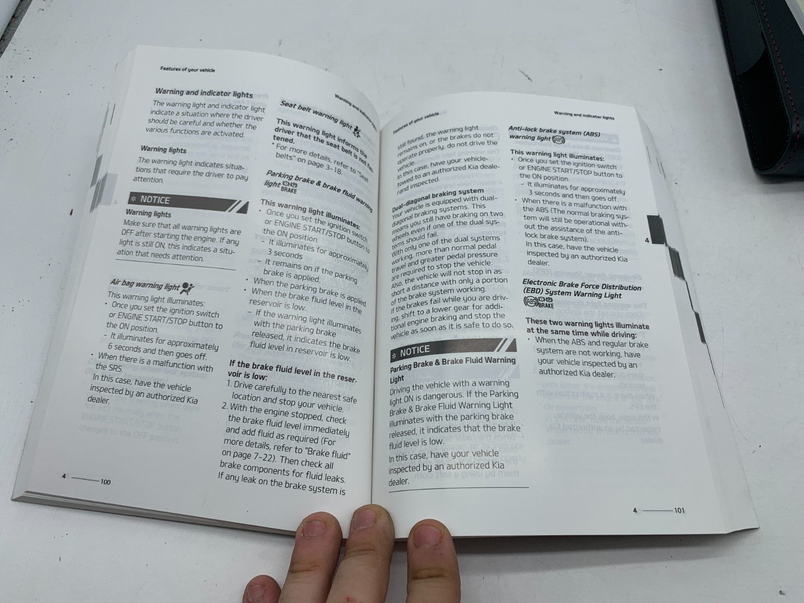 2021 Kia K5 Owners Manual Set with Case OEM