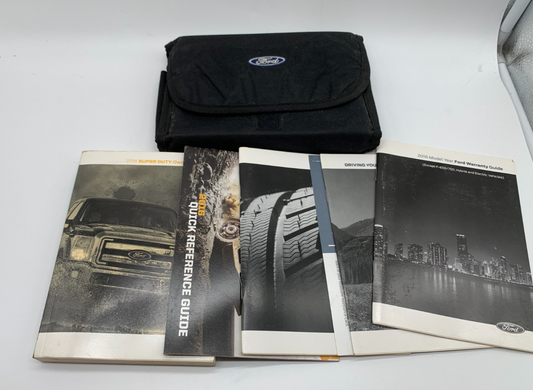 2016 Ford F250 F-250 Super Duty Owners Manual Set with Case OEM D02B15030