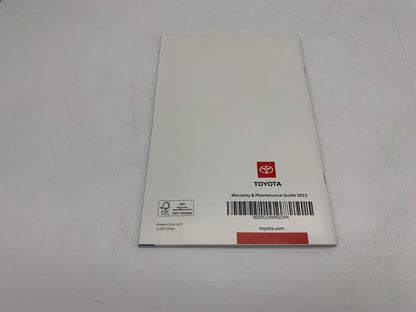 2022 Toyota Camry Owners Manual Set OEM R01B50019