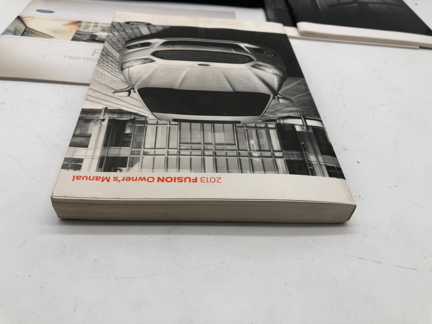 2013 Ford Fusion Owners Manual Set with Case OEM D02B03003