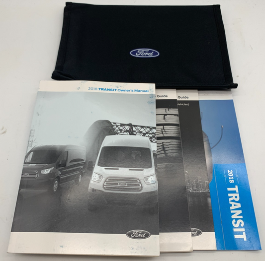 2018 Ford Transit Owners Manual Set with Case OEM B04B48003