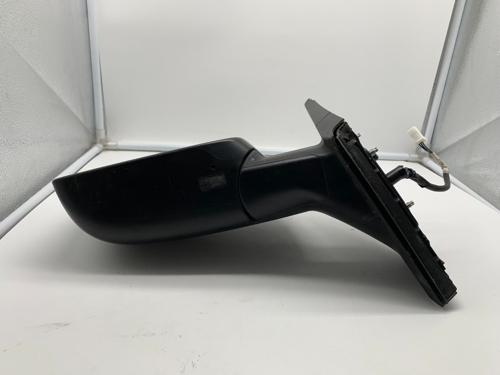 2008-2015 Nissan Rogue Driver Side View Power Door Mirror Black OEM C03B28003