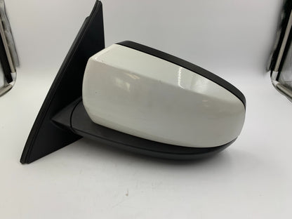 2011-2013 BMW X5 Driver Side View Power Door Mirror White OEM B03B24003
