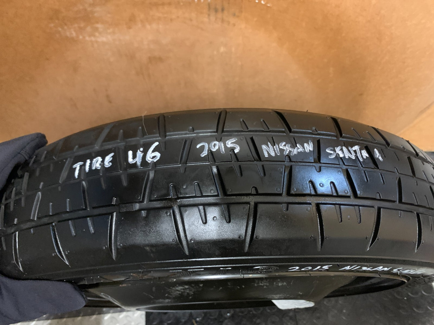 2015-2019 Nissan Sentra 16" Spare Tire Wheel Compact Donut T125/70D16 Maxxis