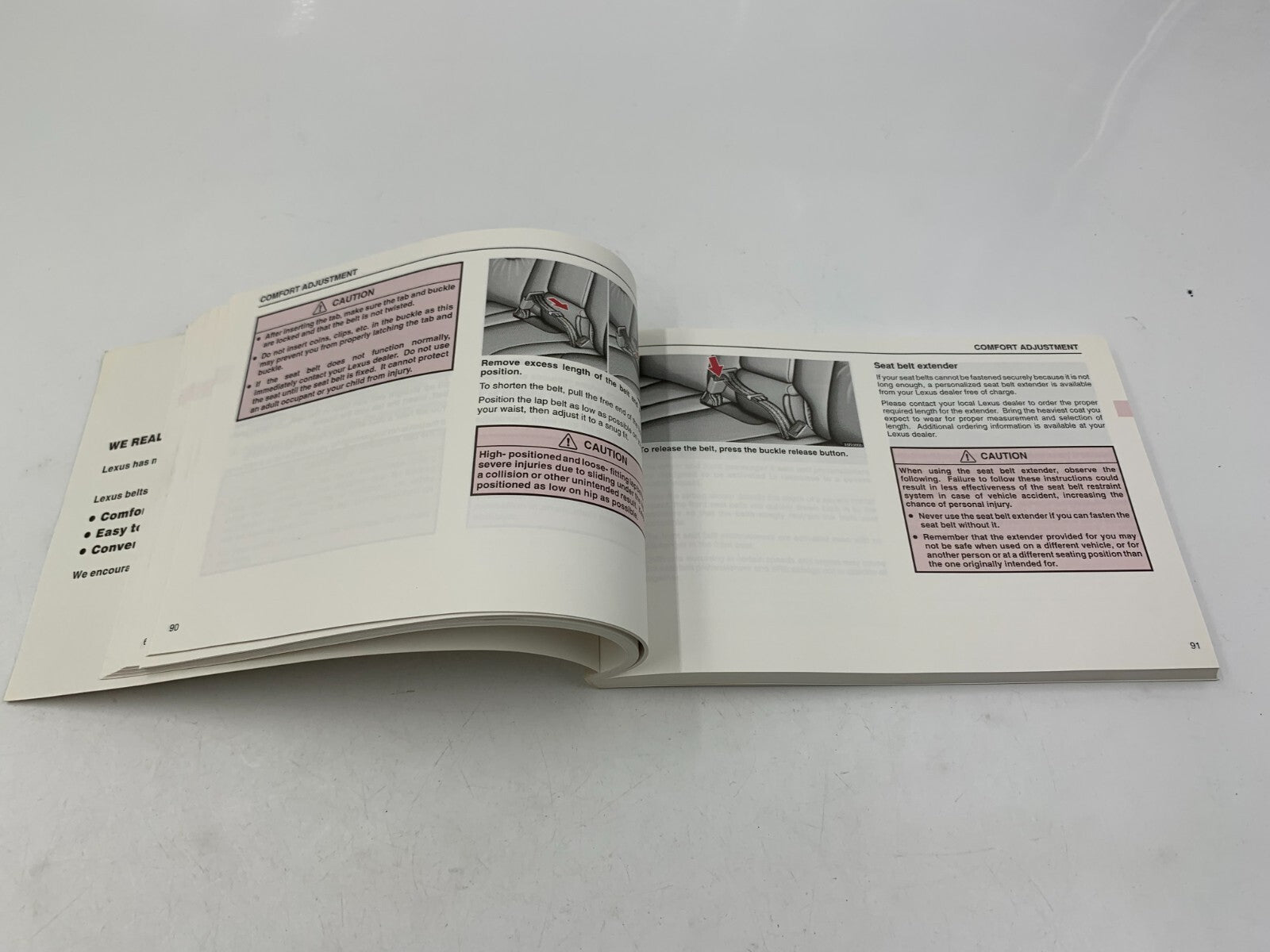 2000 Lexus ES300 Owners Manual Set with Case OEM D04B24043