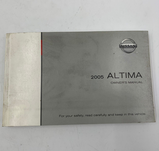 2005 Nissan Altima Owners Manual OEM D04B65006