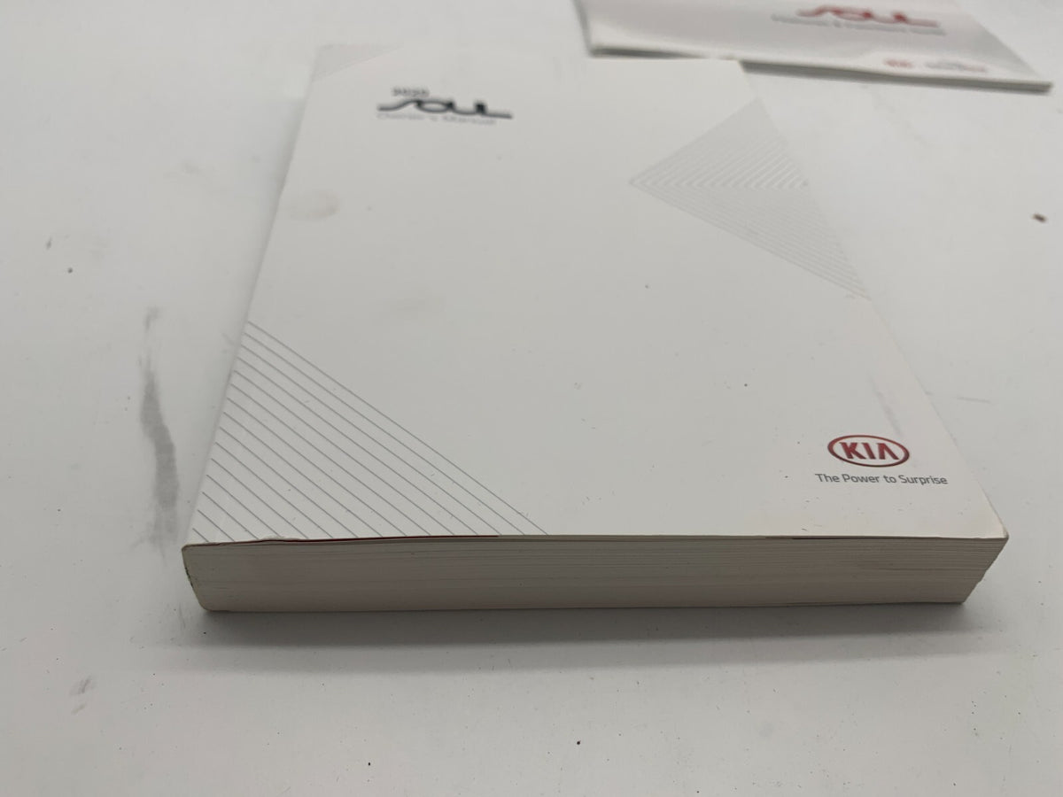 2020 Kia Soul Owners Manual Set OEM R01B23014