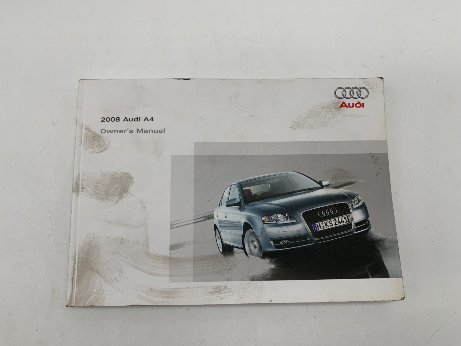 2008 Audi A4 Sedan Owners Manual OEM
