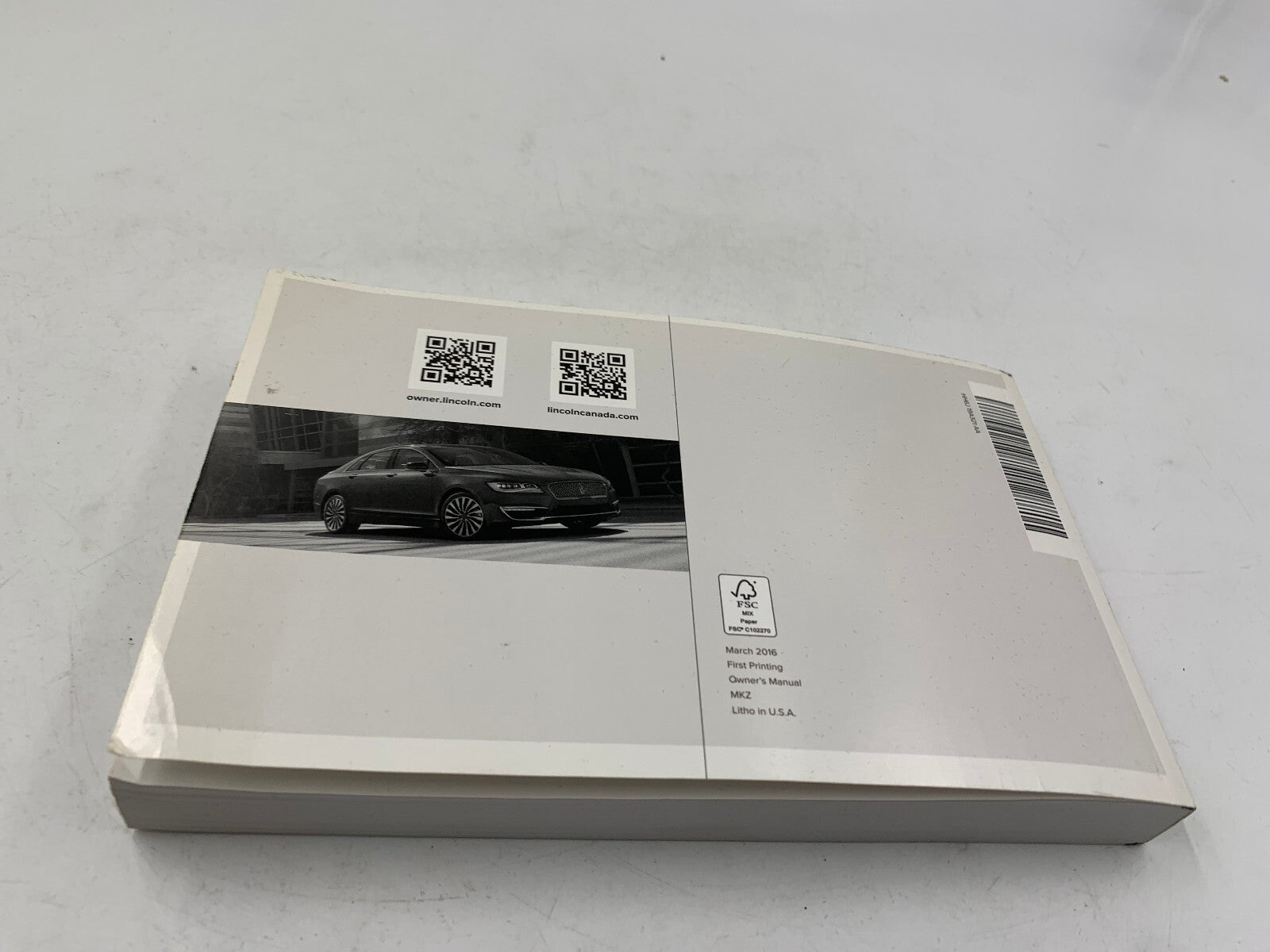 2013 Lincoln MKZ Owners Manual Set with Case OEM D01B69007