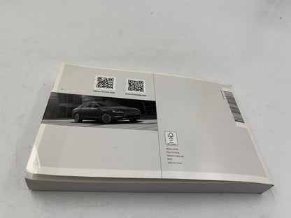 2013 Lincoln MKZ Owners Manual Set with Case OEM D01B69007
