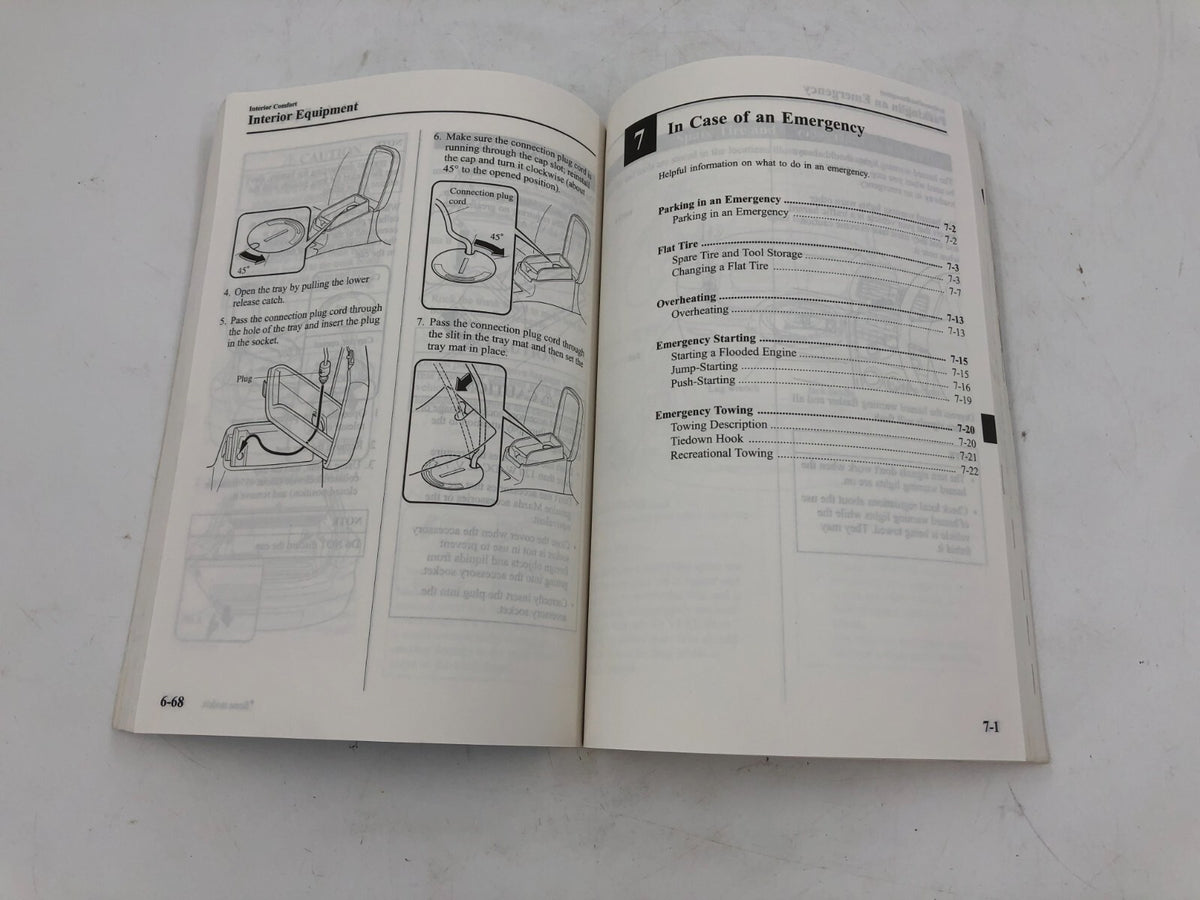 2007 Mazda 3 Owners Manual OEM B02B35010