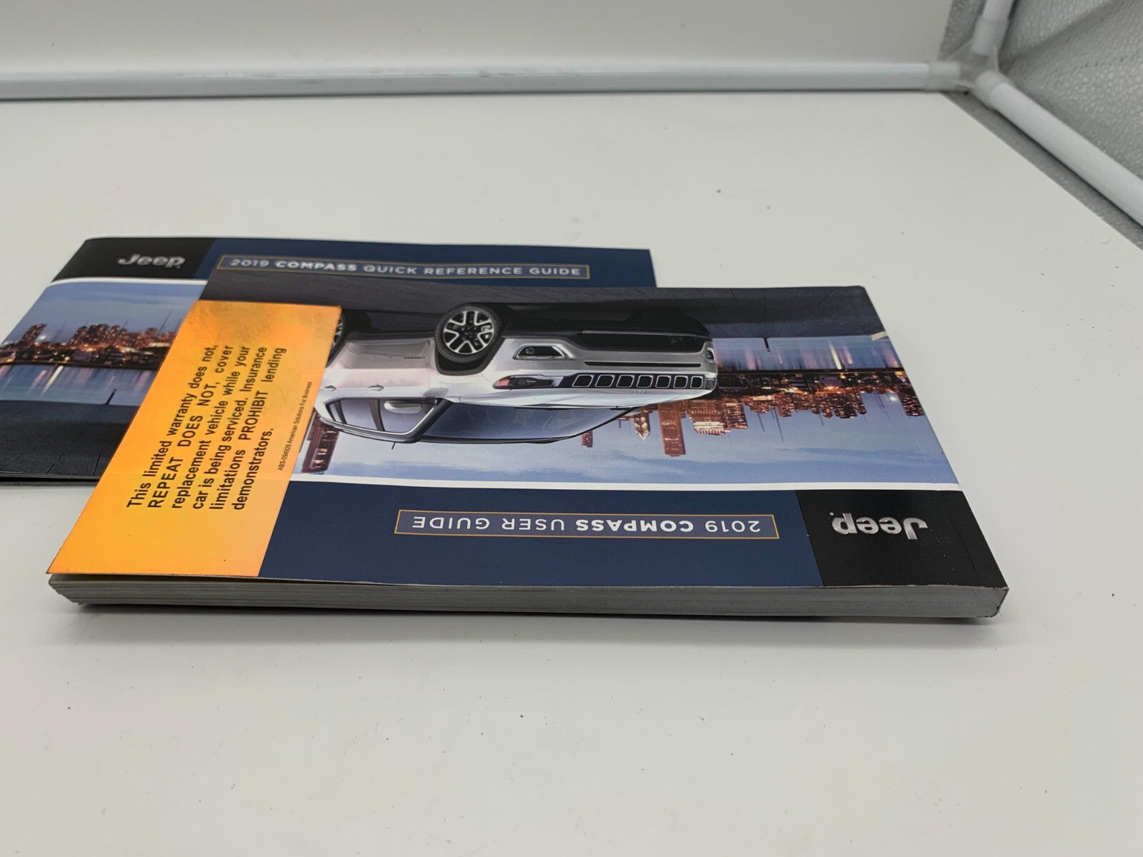 2019 Jeep Compass Owners Manual User Guide Set OEM B04B34018