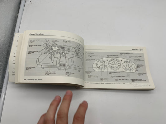 2002 Acura TL Owners Manual OEM C01B35004