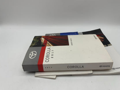 2017 Toyota Corolla Owners Manual Set OEM D01B12056