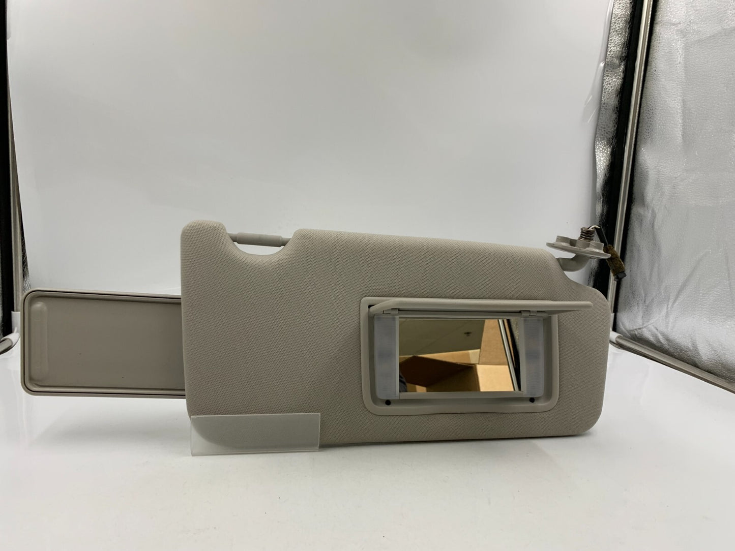 2010-2014 Subaru Legacy Passenger Sun Visor Gray Illuminated OEM B04B18051