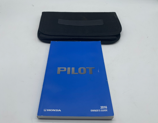 2016 Honda Pilot Owners Manual Set with Case OEM A02B50019