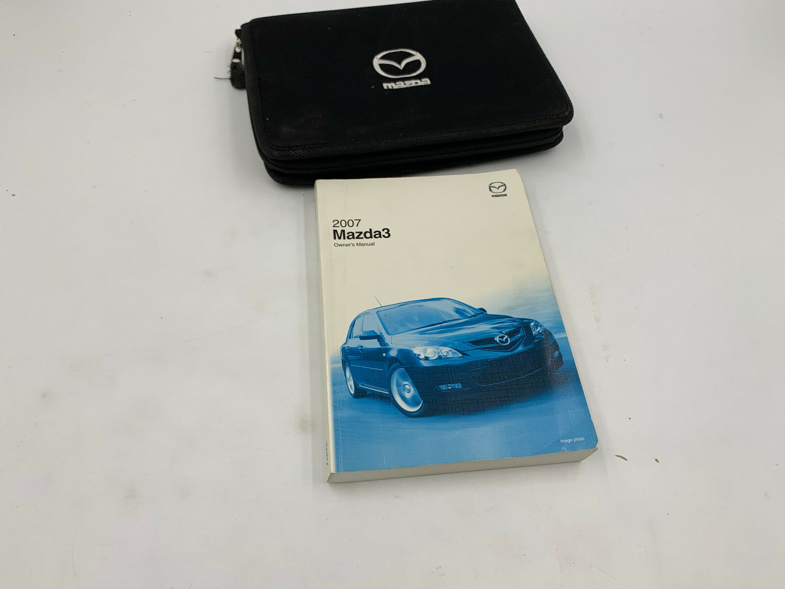 2007 Mazda 3 Owners Manual Set with Case OEM D03B58007
