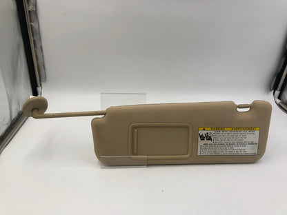 2007-2009 Lexus ES350 Driver Sun Visor Tan Illumination OEM C04B38049