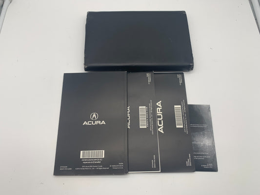 2015 Acura RDX Owners Manual Set with Case OEM C03B07056