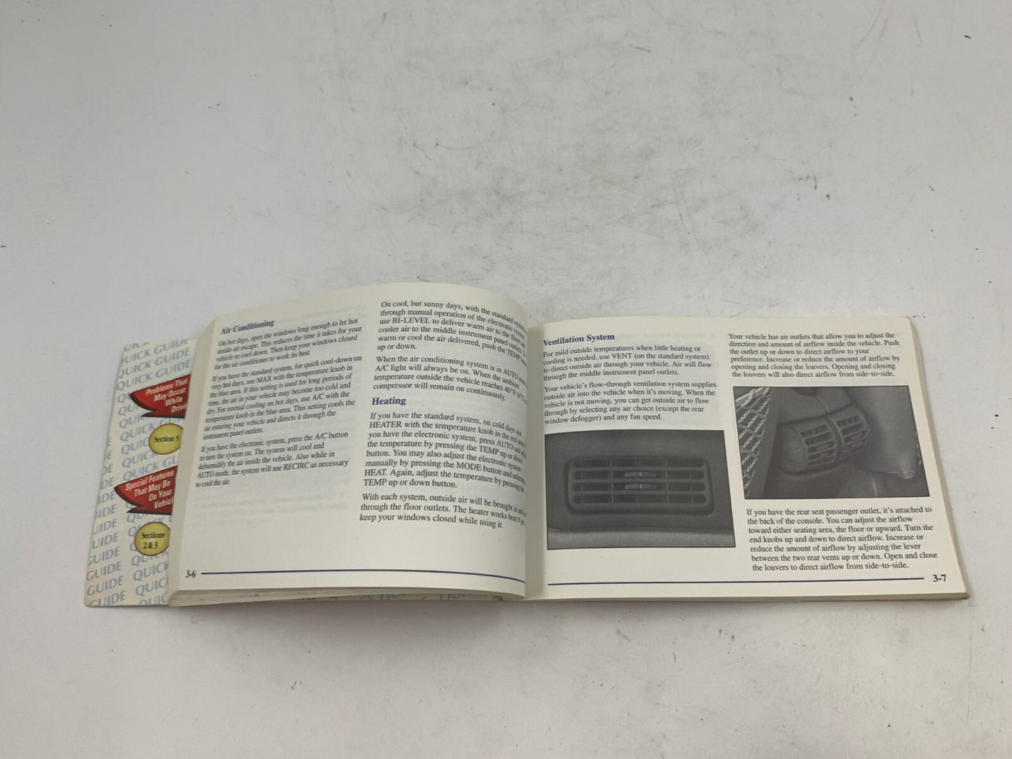 1999 Pontiac Bonneville Owners Manual OEM C03B66022
