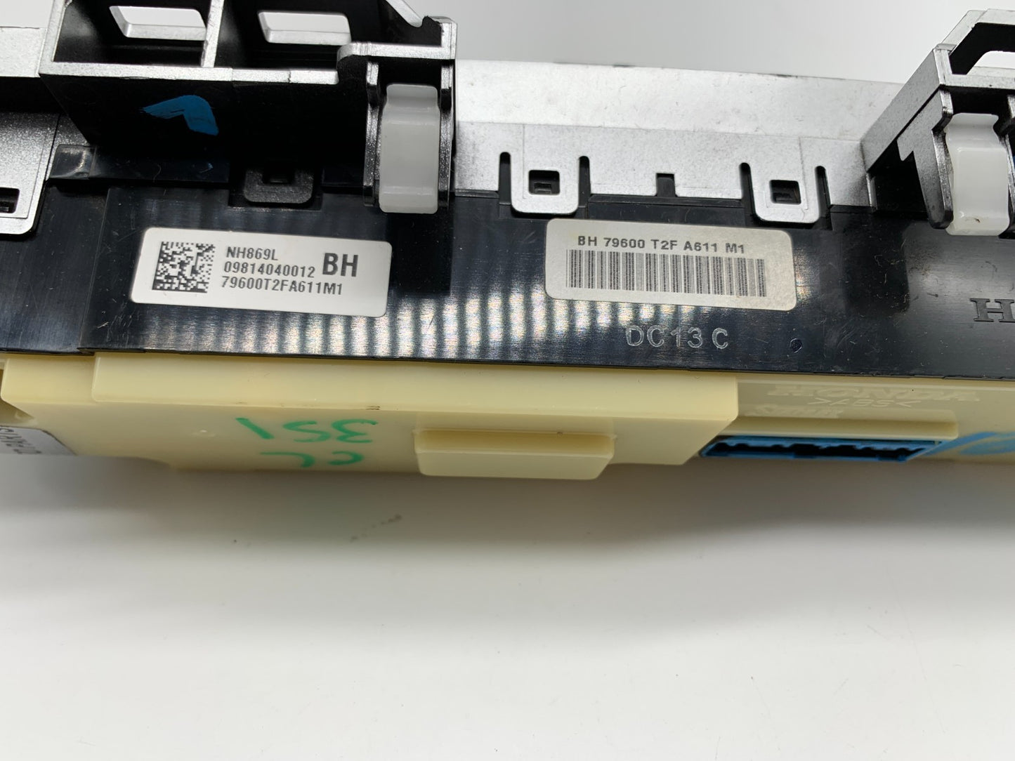 2013-2015 Honda Accord AC Heater Climate Control Unit OEM C03B05066