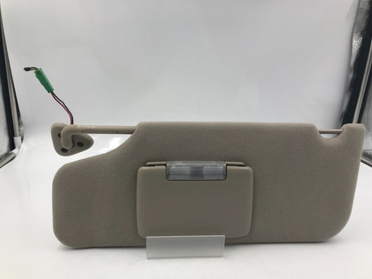 2008-2009 Mercury Sable Driver Sun Visor Sunvisor Gray Illuminated OEM D02B29042
