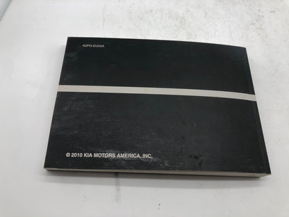 2010 Kia Sorento Owners Manual OEM A01B40008