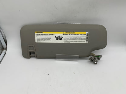 2011-2016 Chevrolet Cruze Passenger Sun Visor Sunvisor Gray OEM E01B07030