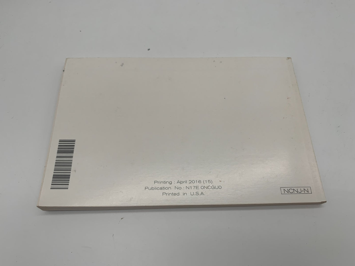 2017 Nissan Maxima Owners Manual Set with Case OEM