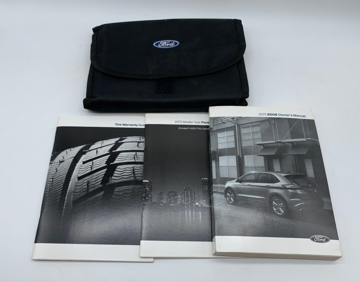 2015 Ford Edge Owners Manual Set with Case OEM R01B09041