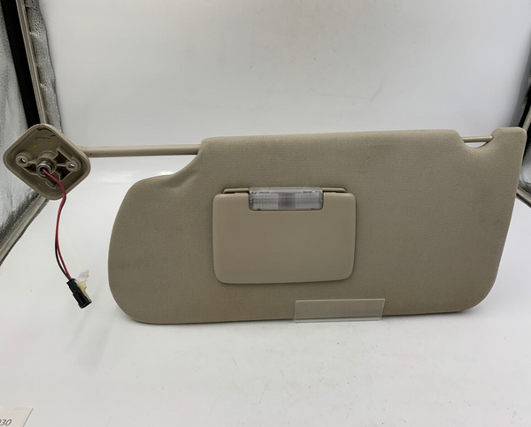 2013-2019 Ford Flex Driver Sunvisor Sun Visor Beige Illuminated OEM A02B01022