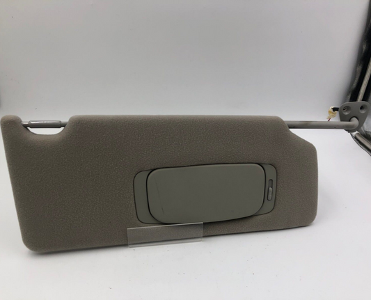 2005-2012 Toyota Avalon Passenger Sun Visor Gray Illuminated OEM C01B52024