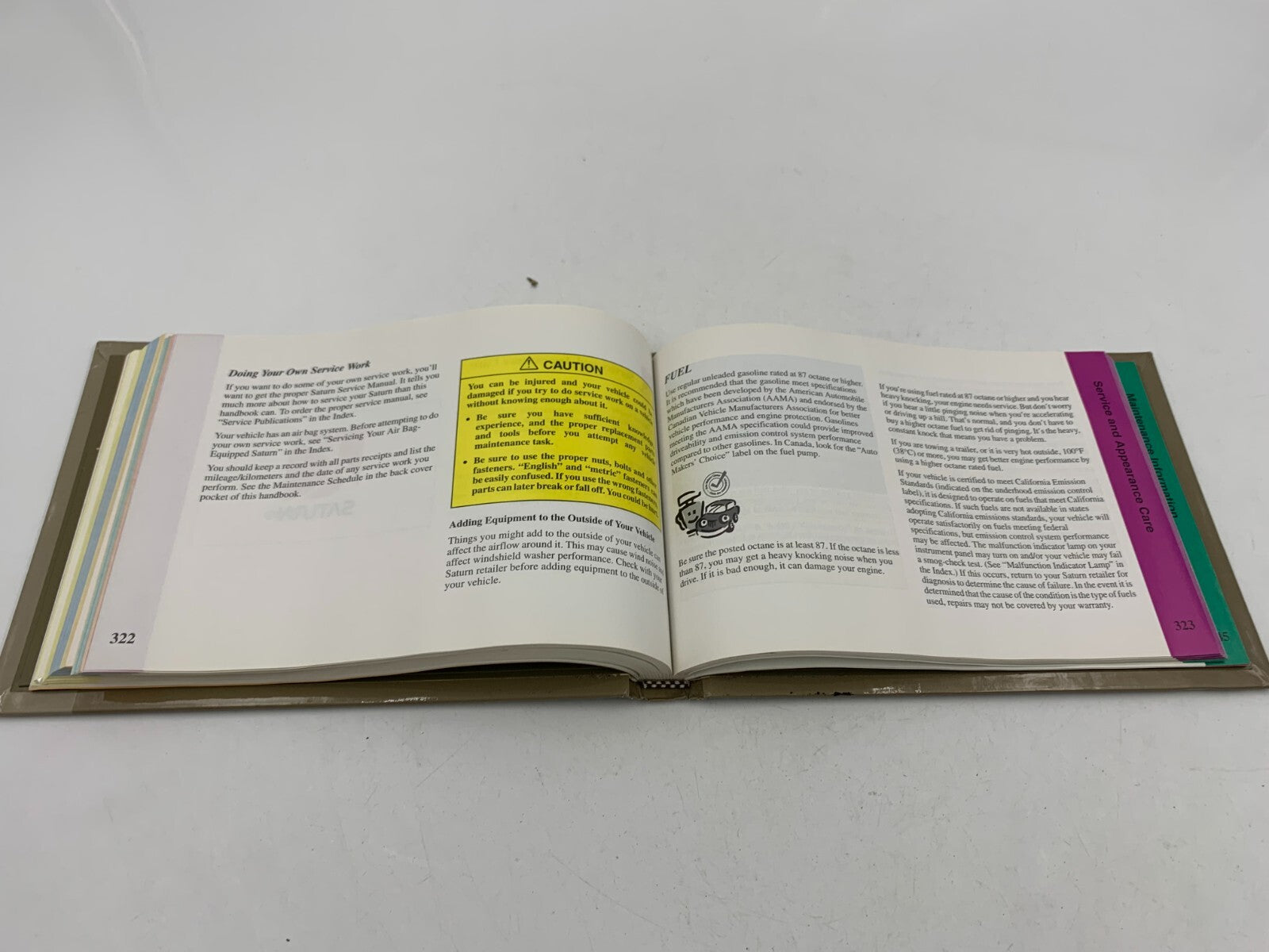 2002 Saturn L Series Owners Manual OEM B03B54084