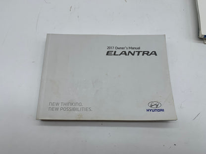 2017 Hyundai Elantra Owners Manual Set OEM D03B14042