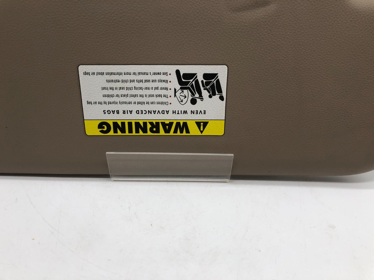 2008-2009 BMW 535i Passenger Sun Visor Tan OEM C02B54002