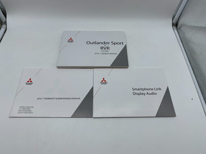 2019 Mitsubishi Outlander Sport & RVR Owners Manual Set OEM B01B23007