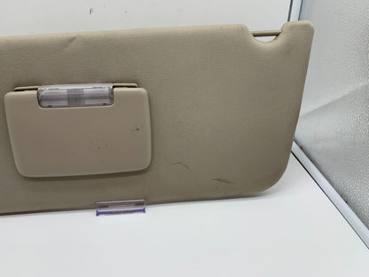 2009-2012 Ford Flex Driver Sun Visor Gray Illuminated OEM B03B17015
