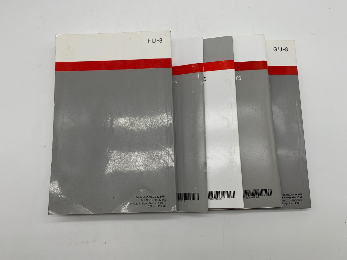 2018 Toyota RAV4 RAV 4 Owners Manual Set OEM B03B28032