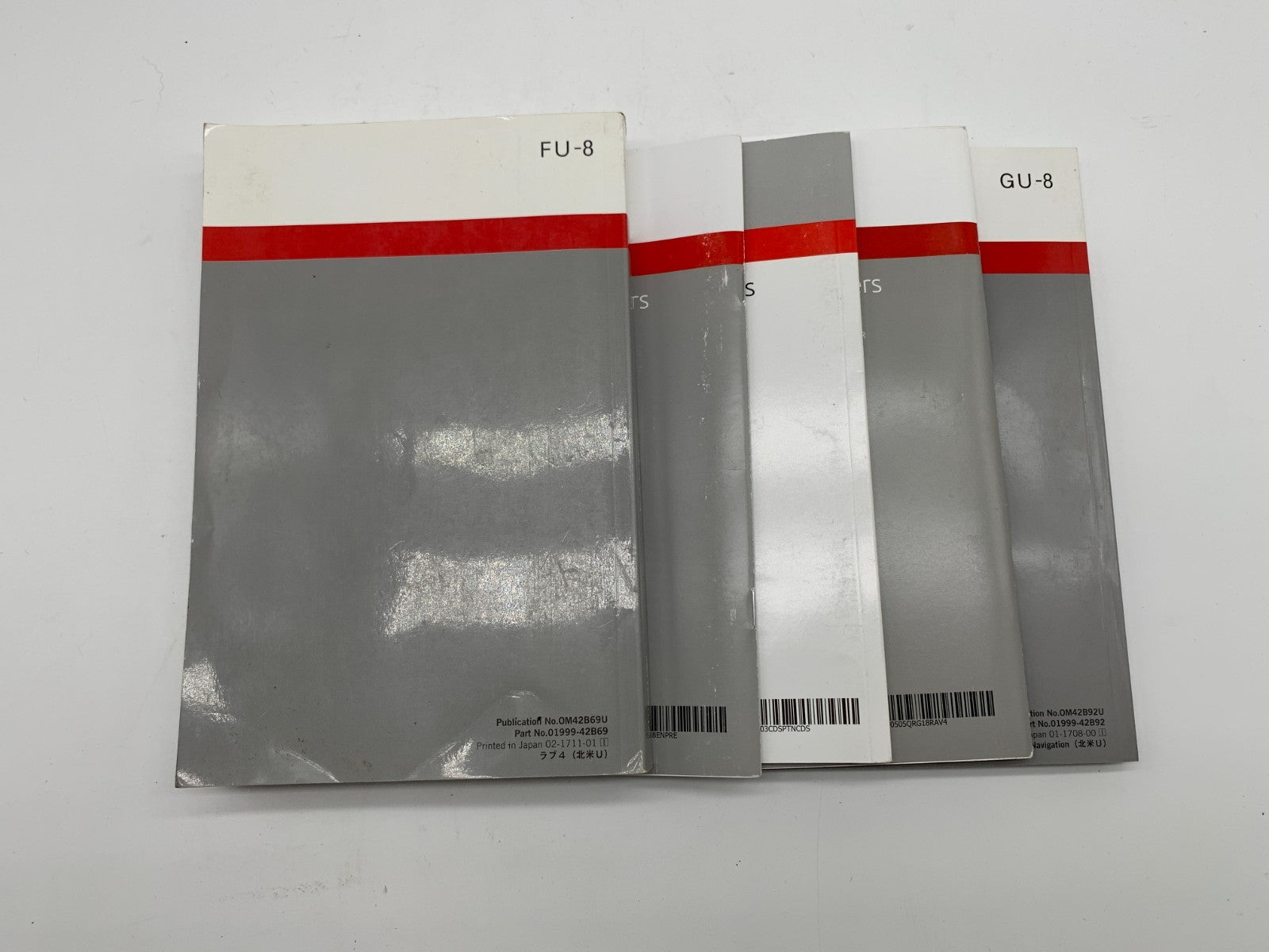 2018 Toyota RAV4 RAV 4 Owners Manual Set OEM B03B28032