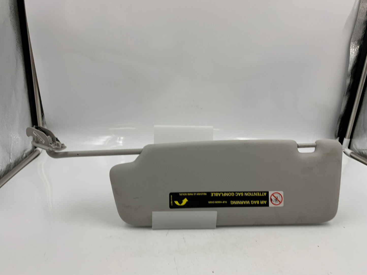 2009-2012 Audi A4 Passenger Sun Visor Gray Illuminated OEM B01B53008