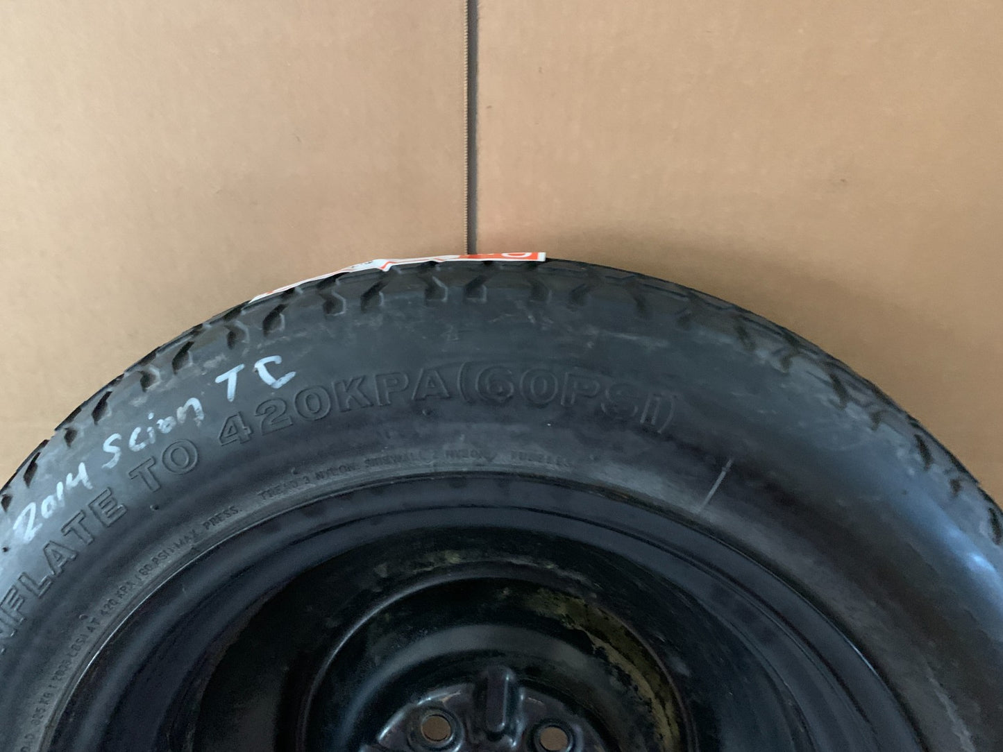 2011-2016 Scion tC 16" Spare Tire Compact Donut T145/80D16