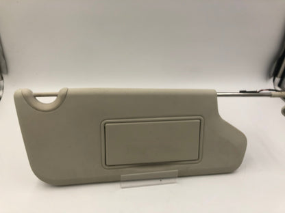 2009-2010 Dodge Journey Passenger Sun Visor Gray Illuminated OEM B04B22017
