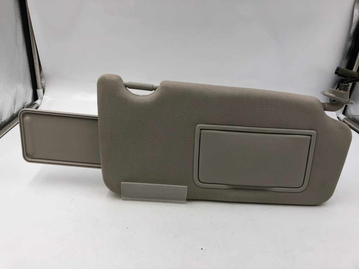 2010-2014 Subaru Legacy Passenger Sun Visor Gray Illuminated OEM B02B29005