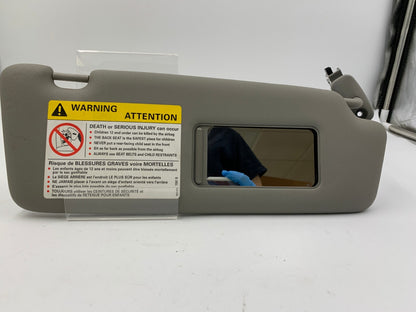 2002-2008 Audi A4 Sedan Passenger Sun Visor Gray Illuminated OEM D02B05050