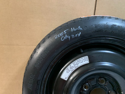 2005-2010 Honda Odyssey 17" Spare Tire Wheel Compact Donut T135/80D17