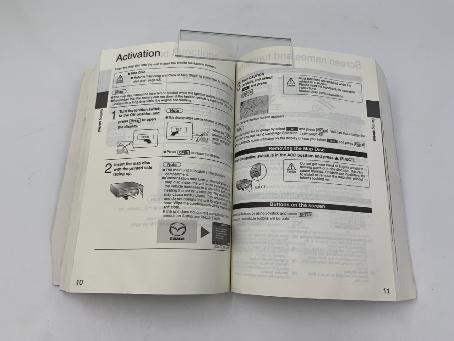 2006 Mazda 3 Owners Manual English + Spanish OEM E04B31023