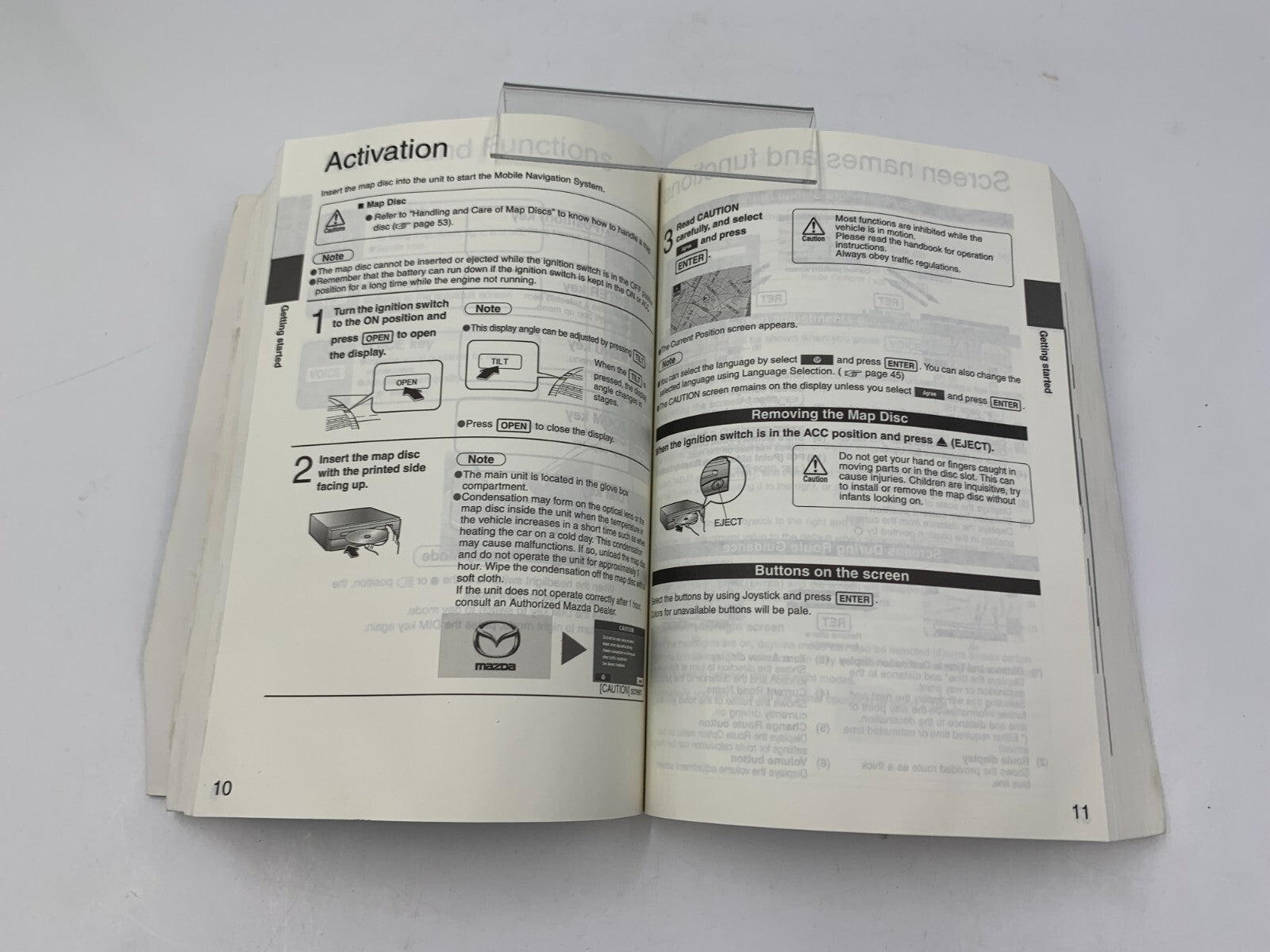 2006 Mazda 3 Owners Manual English + Spanish OEM E04B31023