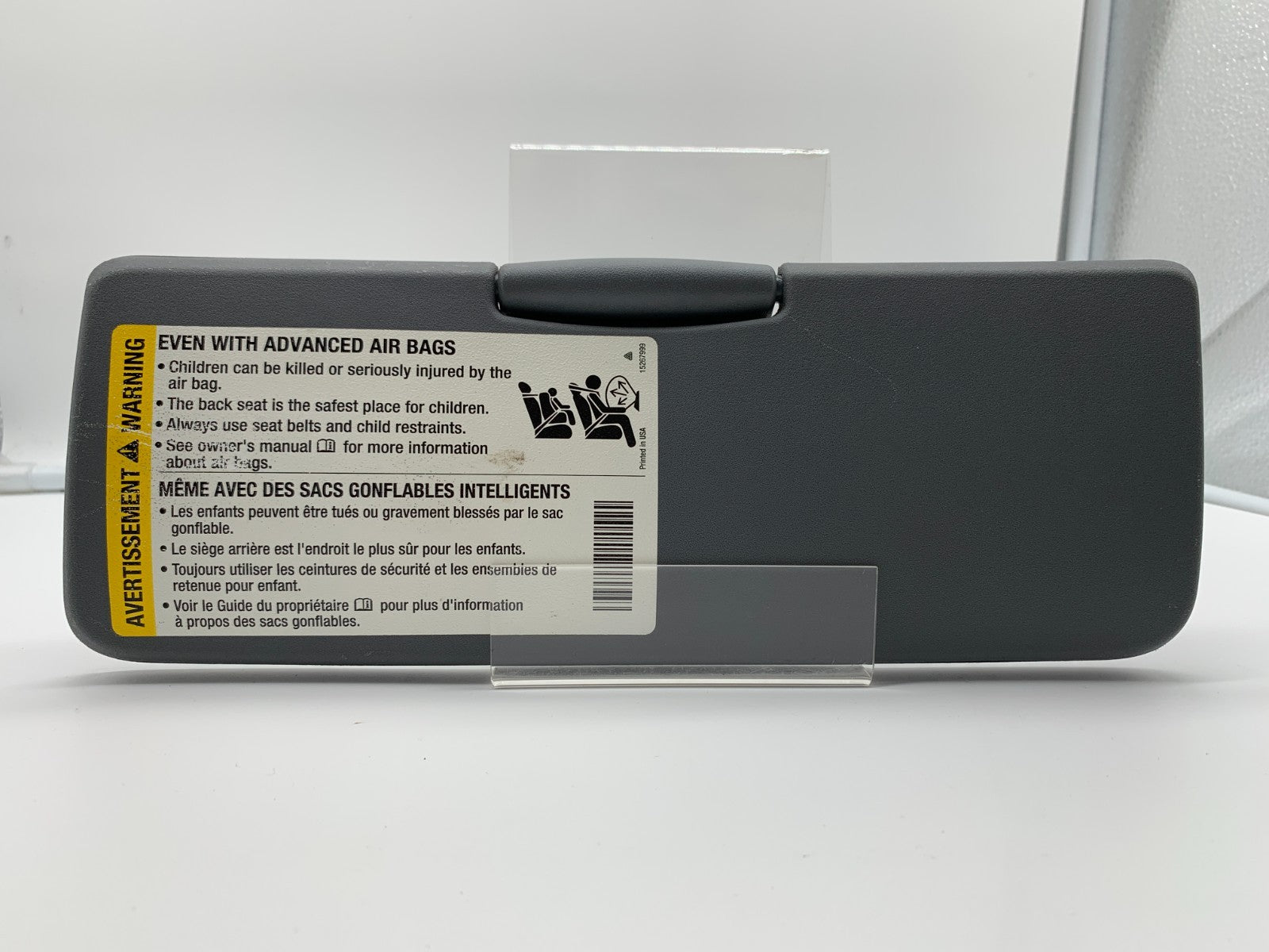 2006-2010 Pontiac Solstice Passenger Sun Visor Gray OEM A02B31004