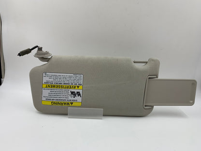 2010-2014 Subaru Legacy Passenger Sun Visor Illuminated OEM Gray